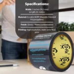 Self-Adhesive Amazon Printed Prime Packing Cello Tape - Image 4